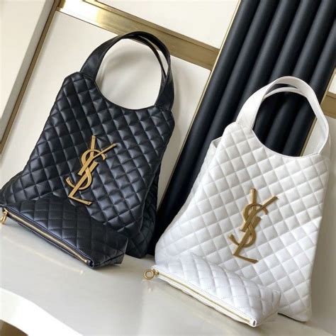 ysl white tote bag|YSL tote bag sale.